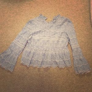 Embroidered blouse - Urban Outfitters super cute!